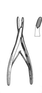 ADSON Cranial Rongeur, Curved jaws 7 x 13mm, (203cm)8"