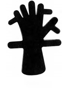 Lead Hands, Child, (241cm)9-1/2"