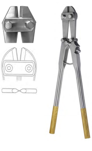 Pin Cutter, side cutting, TC Inserts, Max Cap 6mm, With adjustment bolt, (56cm)22" Tungsten Carbide Pin Cutter, side cutting, TC Inserts, Max Cap 6mm, With adjustment bolt, (56cm)22" Tungsten Carbide