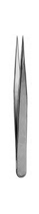 SWISS Jeweler Style Forceps, non-magnetic stainless steel, style 3, (121cm)4-3/4"