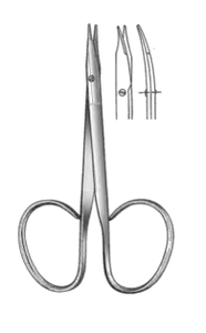STEVENS Tenotomy Scissors, Curved, short blades, blunt points, (105cm)4-1/8" STEVENS Tenotomy Scissors, Curved, short blades, blunt points, (105cm)4-1/8"