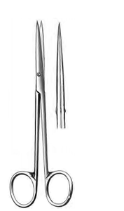 BROPHY Scissors, Straight, sharp points, (14cm)5-1/2"