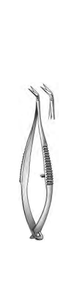 VANNAS Capsulotomy Scissors, Angled to side, extra delicate sharp points, (83cm)3-1/4" VANNAS Capsulotomy Scissors, Angled to side, extra delicate sharp points, (83cm)3-1/4"