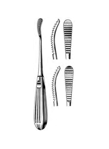 AUFRICHT Glabella Rasp, Backward cutting, (21cm) 8-1/4" AUFRICHT Glabella Rasp, Backward cutting, (21cm) 8-1/4"