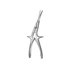 GORNEY Septal Scissors, Double action, serrated blades, (195cm) 7-3/4"
