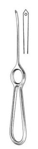 OBWEGESER Mandibular Awl for wire suturing (178cm), strong curve7"
