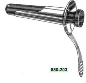 FANSLER-IVES Rectal Speculum, 1-1/8", (28cm) OD, (83cm)3-1/4"
