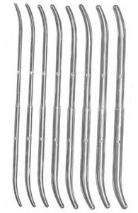 PRATT Uterine Dilator, Double end, 41/43 Fr, (135/142mm), (29cm) 11-1/2"