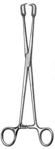 SCHROEDER Uterine Vulsellum Forceps, Straight, (255cm) 10"