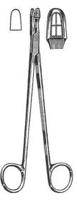 SCHUBERT Uterine Biopsy Forceps, Straight, (215cm) 8-1/2"