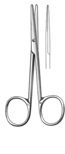 STRABISMUS Scissors, Straight, (11.4cm) 4-1/2