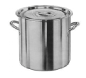 Storage Container W/Cover & Handles, 16 Qt. (4 Gal.), 13" x 9", (33cm x 22.9cm).