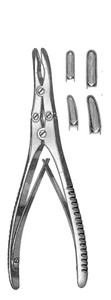 RUSKIN Bone Rongeur, Curved Jaws 5mm Bite, Double Action, (18.4cm) 701-250 7-1/4 RUSKIN Bone Rongeur, Curved Jaws 5mm Bite, Double Action, (18.4cm) 701-250 7-1/4
