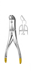 Double Action K-Wire Cutter, Side Cutting, Angled, TC , (17.8cm) (706-540) 7 Tungsten Carbide Double Action K-Wire Cutter, Side Cutting, Angled, TC , (17.8cm) (706-540) 7 Tungsten Carbide