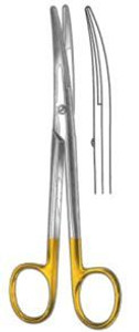 MAYO Dissecting Scissors, Curved, TC Edges, (30.5cm) 12"  Tungsten Carbide