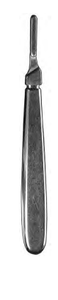 Knife Handle No3, with Scale, (Fits Blades No10 Thru 15)