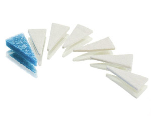 Sugi Triangle Sponge Points- Triangular- Non Sterile (500 pcs) Sugi Triangle Sponge Points- Triangular- Non Sterile (500 pcs)