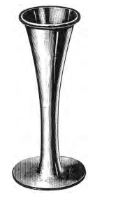 PINARD Fetal heart Stethoscope, Aluminum (German)