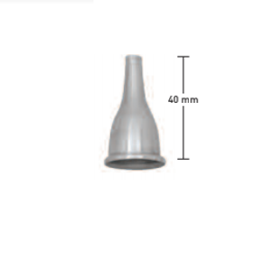 EAR SPECULUM BY GRUBER, OVAL SIZE 4 OD 7.5 MM