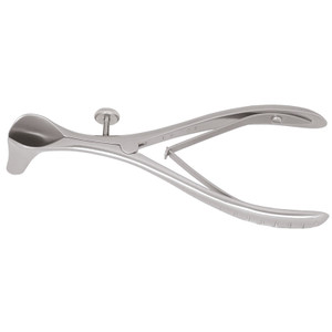 NASAL SPECULUM BY KILLIAN, STAND.FIG.2BLADE 55MM, LENGTH 14CM, WITH SET SCREW