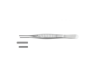 ATRAUMATIC FORCEPS BY DE BAKEY,STRAIGHT, 2MM WIDE, 16CM