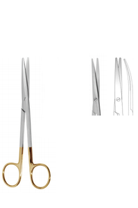 DISSECTING SCISSORS BY LEXER, CVD.,16CM, "TC"