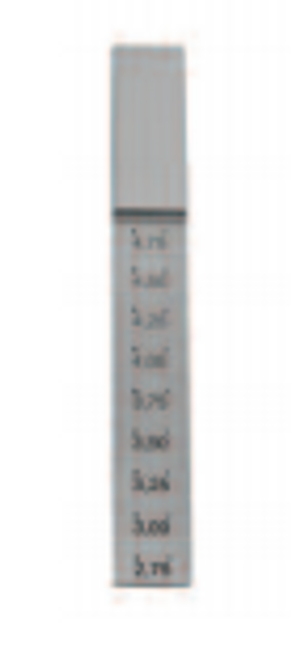 Steel Surgical Ruler, 8” (20cm)