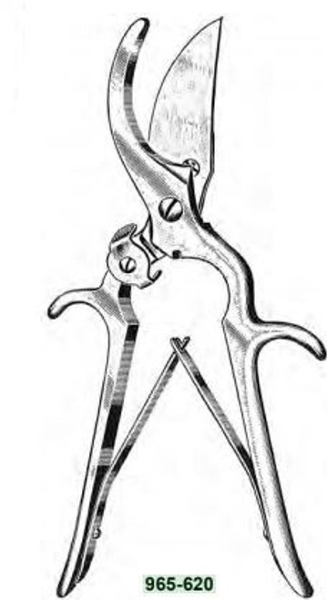 CONSTABLE Shears, 2" Long Cutting Jaws, Satin, (22.9cm)9"