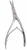 NASAL SCISSORS BY CAPLAN, DOUBLE ACTIONSERR. BLADES, ANGLED, WL 22 CM