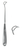 ADENOID CURETTE BY STUBBS, ANGLED,SIZE 2= 16MM, WL 22CM