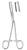McGIVNEY Hemorrhoidal Grasping Forceps, Angled Shanks, (19.1cm) 7-1/2"