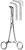 MIXTER Forceps, Fully Curved Jaws, Satin, (15.9cm) 6-1/4"