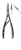 FEILCHENFELD Splinter Forceps, Serrated, (11.4) 4-1/2"