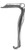 JACKSON Vaginal Retractor, Medium, 1-1/2" x 3-1/2" Blade, (17.8cm) 7"