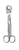 WHITE Toenail Scissors, Satin, (11.4cm) 4-1/2"