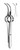 FOERSTER IRIS Tissue Forceps, octagonal grip, Full Cvd, 1x2 teeth, 05mm jaws, (95cm)3-3/4"