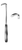 LANGENBECK Retractor, Blade 3/8" (1cm) x 1-1/2" (38cm), (203cm)8"