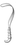 DEAVER Retractor With Hollow Grip handle, (102cm) x (305cm) 4"x12"