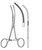 DEBAKEY Bulldog Clamp, ring handle, Curved, (121cm)4-3/4"