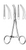 DANDY Forceps, Curved sideways, (14cm)5-1/2"