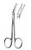 Eye Scissors With probe points, Angled on side, (114cm) 4-1/2"