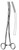 BOZEMAN Dressing Forceps, Double Curved, (27cm) 10-1/2"