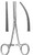 KOCHER Hemostatic Forceps, 1 x 2 Teeth, Curved, (14cm)5-1/2".