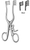 WEITLANER Retractors, Blunt,3 x 4 Teeth, (14cm) 5-1/2".