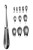 Spratt Curette, 2, (16.5cm) 6-1/2"