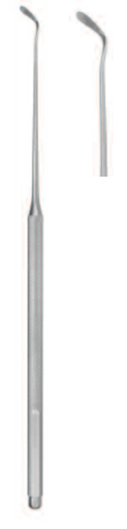 DISSECTOR, DELICATE, DOUBLE CURVED,LEFT, 16CM