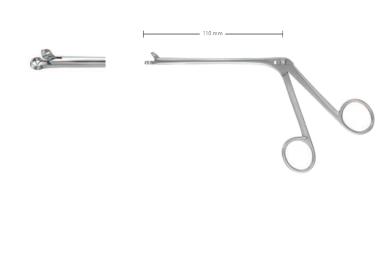 NASAL CUTTING FCPS. BY HARTMANN,WL 11 CMSIZE 2 = 7MM WITH GRID