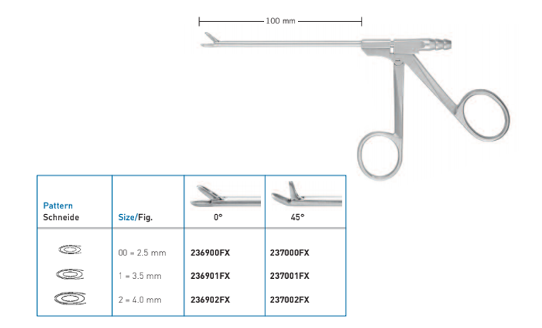 SUCT. FORCEPS BY BLAKESLEY,30° UPT.,4MMSIZE 2=4MM, WL 10CM