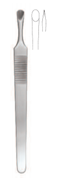 NASAL KNIFE BY COTTLE, ROUNDED EDGE,LENGTH 13,5 CM