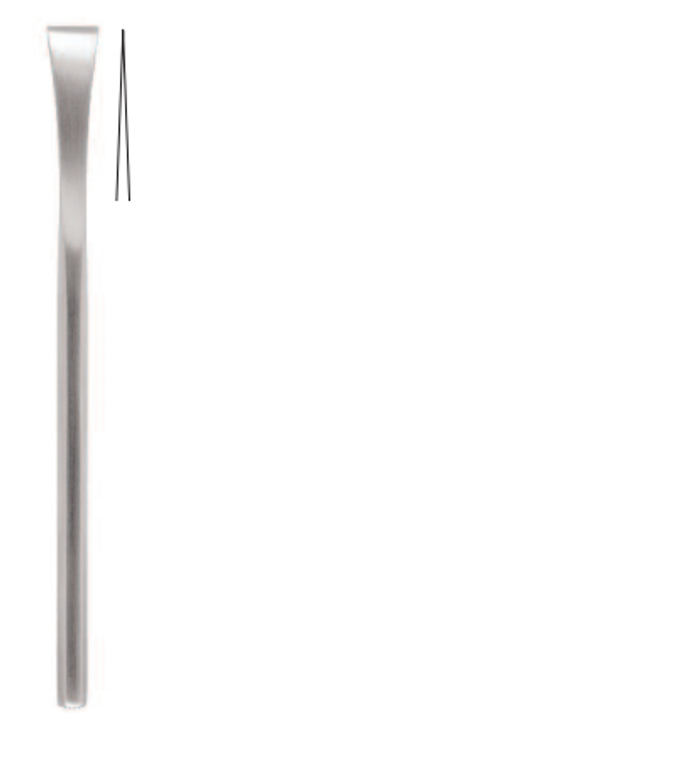 OSTEOTOME BY SHEEHAN, STR., HEXAG.HANDLE3MM WIDE, LENGTH 16CM